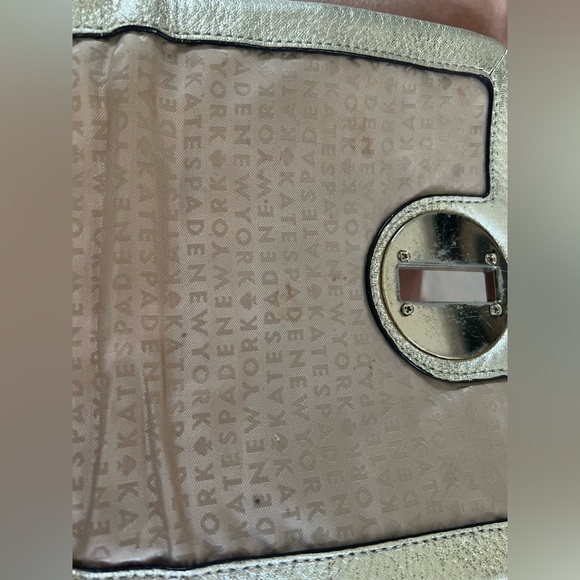 Kate Spade Metallic Quilted Crossbody Bag - Picture 9 of 9